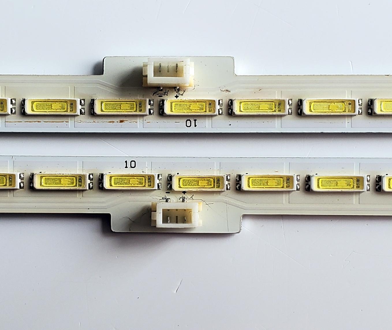 KIT DE LED'S PARA TV HISENSE ((2 PIEZAS)) / NUMERO DE PARTE STH500A17 / STH500A17_L-TYPE_65LED_REv2.0_130507 / STH500A17_R-TYPE_65LED_REv2.0_130507 / PANEL HE500HF-B52 / HE500HF-B52(1000)PW1 / MODELO 50K610GWN - Imagen 2