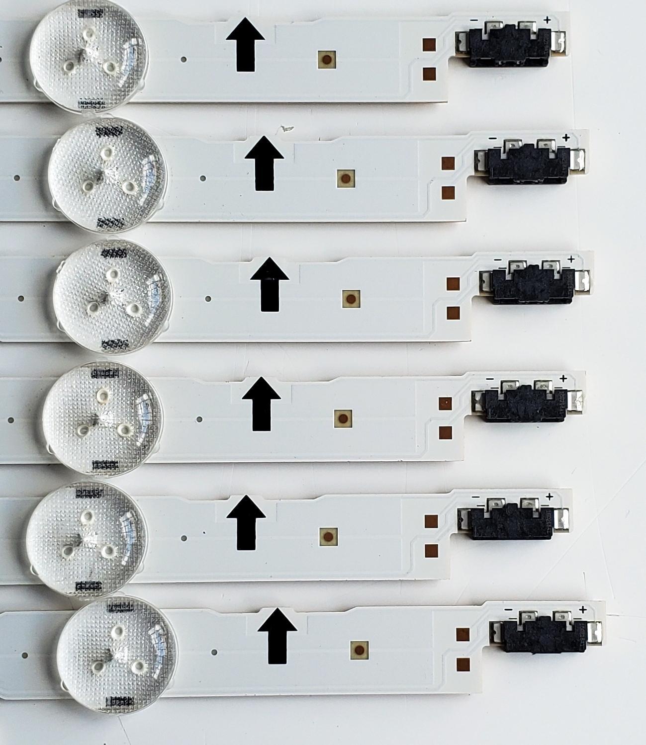 KIT DE LED'S PARA SAMSUNG ((12 PIEZAS)) / NUMERO DE PARTE 38893A / 38894A / LM41-00099A / LM41-00099G / SAMSUNG_2014SVS55_3228_L07_REV1.1_140111 / SAMSUNG_2014SVS55_3228_R05_REV1.1_140111 / MODELOS UN55H / HG55 / LH55 / UE55 / MAS MODELOS EN DESCRIPCIÓN - Imagen 2