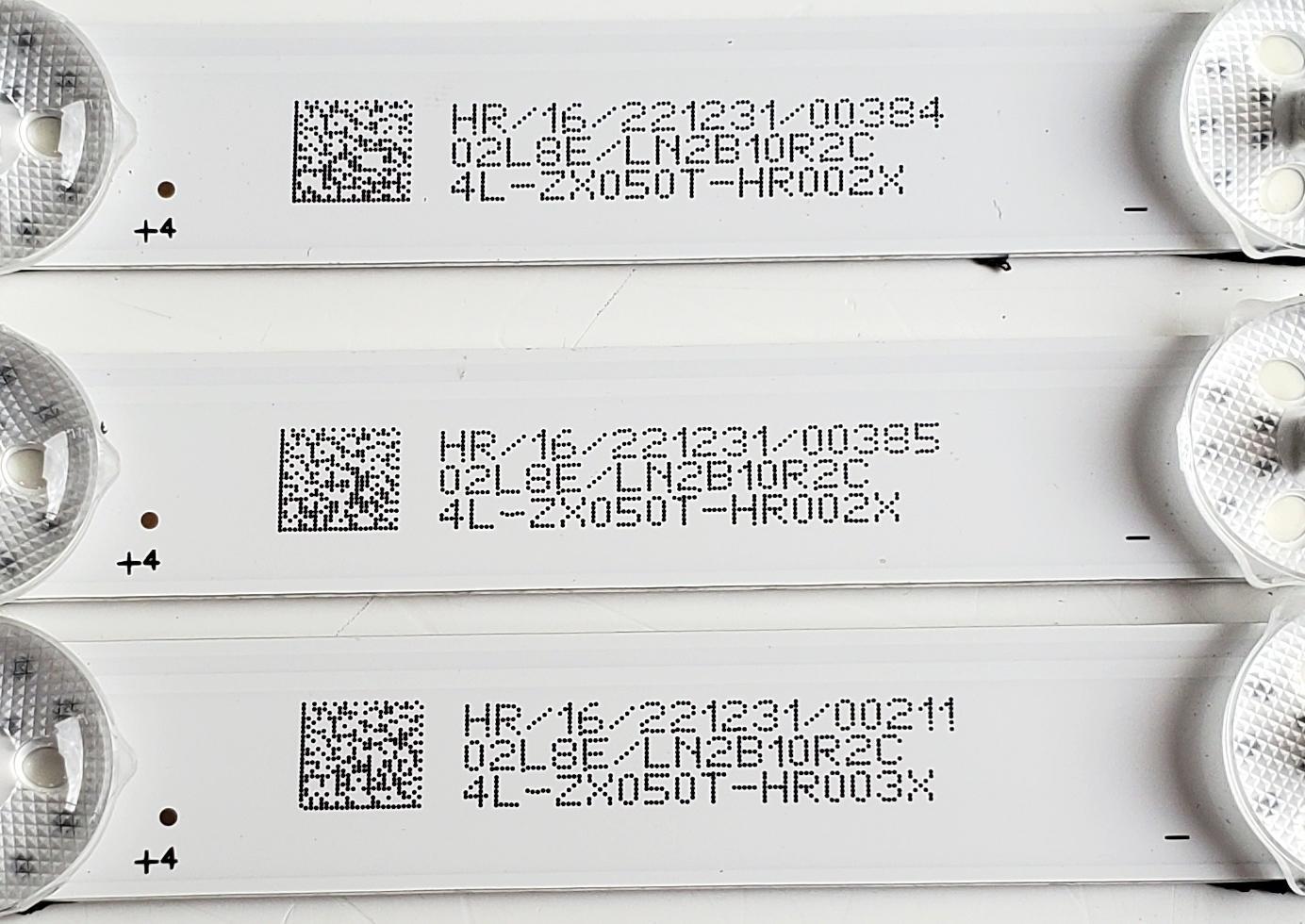 KIT DE LED'S PARA HISENSE ((3 PIEZAS)) / NUMERO DE PARTE 50D6100 / 50HR332M14A1 V0 / 50HR332M14B1 V0 / 14*2 A -B02 / 14*1 B -B02 / 50HR332M14 / MODELO 50'' - Imagen 4