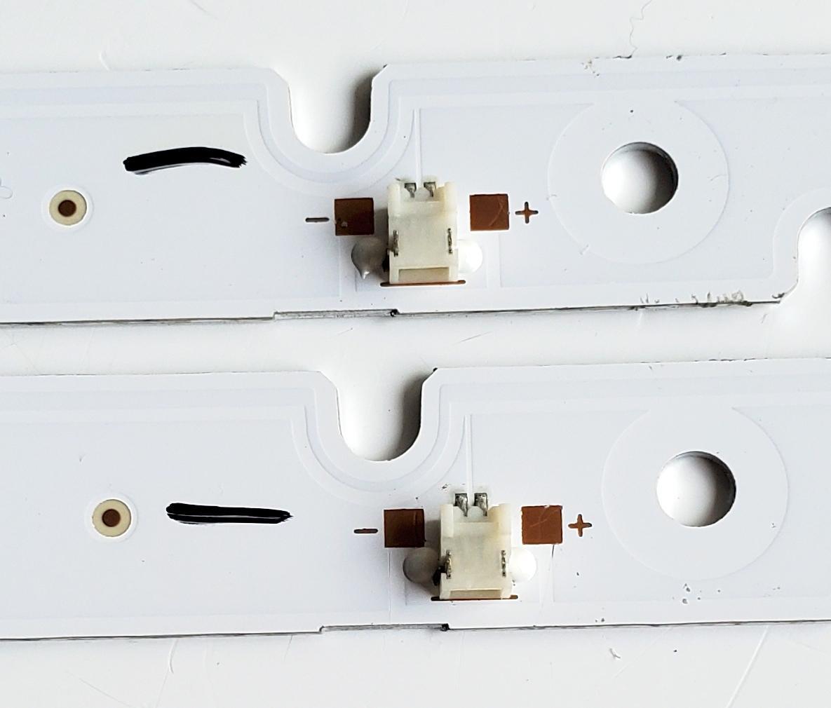 KIT DE LED'S PARA TV PHILCO ((2 PIEZAS)) / NUMERO DE PARTE 06-32C2X6-618-M13W14-180528 / 261501005170 / E469119 94V-0 / 230101009271 / PANEL HK315LEDM-JH3MH / DISPLAY PT320AT01-4 / MODELO PH32C10DSGWA - Imagen 4