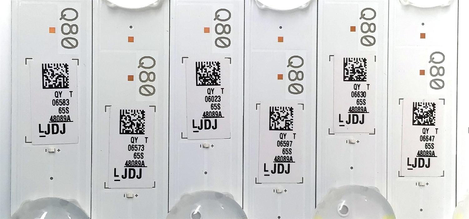 KIT DE LED'S PARA TV SAMSUNG ((24 PIEZAS)) / NUMERO DE PARTE 48089A / BN96-48089A / V9Q8-650SM0-R0 / E251781 / Q80-65S-12EA / PANEL CY-TR065FLLV9H / MODELO QN65Q80 / QN65Q80RAFXZA AA01 - Imagen 3
