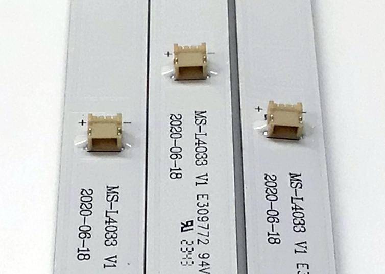 KIT DE LED'S PARA TV EVL ((3 PIEZAS)) / NUMERO DE PARTE MS-L4033 V1 / E309772 / 1.3.10700000247 / MS-L4033 / MODELO 40EVLSM - Imagen 4