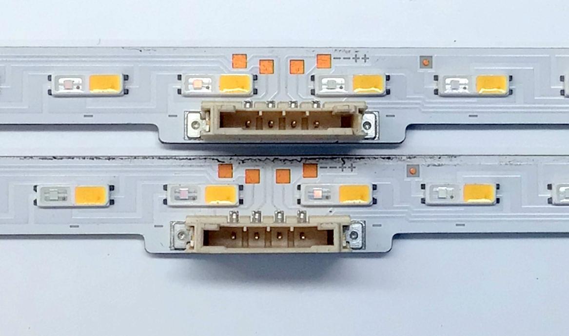 KIT DE LEDS ORIGINAL PARA TV SAMSUNG QLED 2 PIEZAS / NUMERO DE PARTE V0T6-650SM0-R0 / BN96-50385A / 50385A / PANEL CY-RT065FGLV2H / MODELOS QN65Q7DTAFXZA / QN65Q6DTAFXZA / QN65Q60TAFXZA / QN65Q60TBFXZA / QN65Q70TAFXZA / QN65LS03TAFXZA - Imagen 2