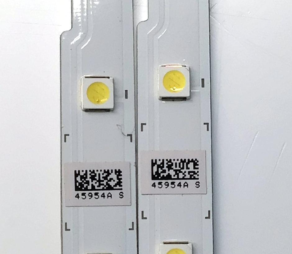 KIT DE LED'S PARA TV SAMSUNG ((2 PIEZAS)) / NUMERO DE PARTE BN96-45954A / LM41-00798A / L1_RU7K_D3_CDM S28(1)_R1.0_T40 100_LM41-00798A / L1_RU7K_D3_CDM / S28(1)_R1.0_T4O / 100_LM41-00798A / S28(1)_R1.0_T40 / PANEL CY-NN043HGEVMH / MODELO UN43RU7 / UN43NU - Imagen 4