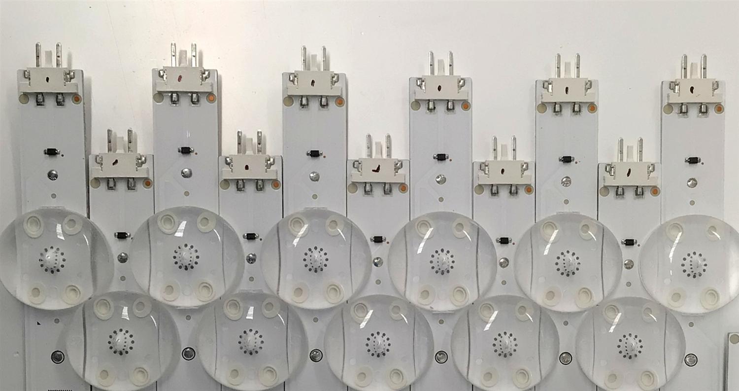 KIT DE LEDS ORIGINAL PARA TV LG 22 PIEZAS / NUMERO DE PARTE EAV65050001 / EAV65050101 / SSC_Y23 Slim Trident_86UR75_BOE_A_S / SSC_Y23 Slim Trident_86UR75_BOE_B_S / SSC_Y23 Slim Trident_86UR75_BOE_A / SSC_Y12 Slim Trident_86UR75_BOE_B / MODELO 86UR8750PSA - Imagen 2