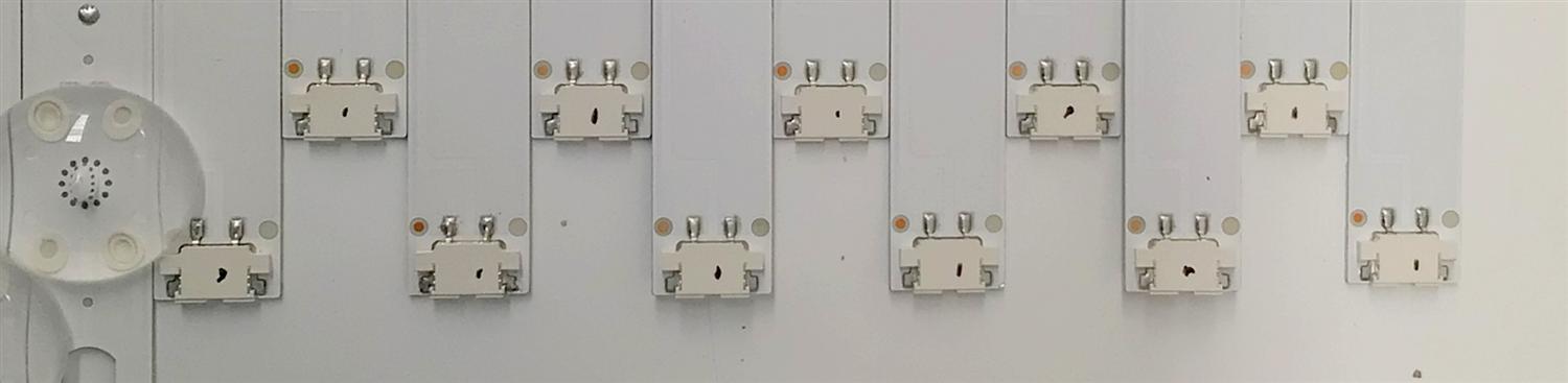 KIT DE LEDS ORIGINAL PARA TV LG 22 PIEZAS / NUMERO DE PARTE EAV65050001 / EAV65050101 / SSC_Y23 Slim Trident_86UR75_BOE_A_S / SSC_Y23 Slim Trident_86UR75_BOE_B_S / SSC_Y23 Slim Trident_86UR75_BOE_A / SSC_Y12 Slim Trident_86UR75_BOE_B / MODELO 86UR8750PSA - Imagen 8