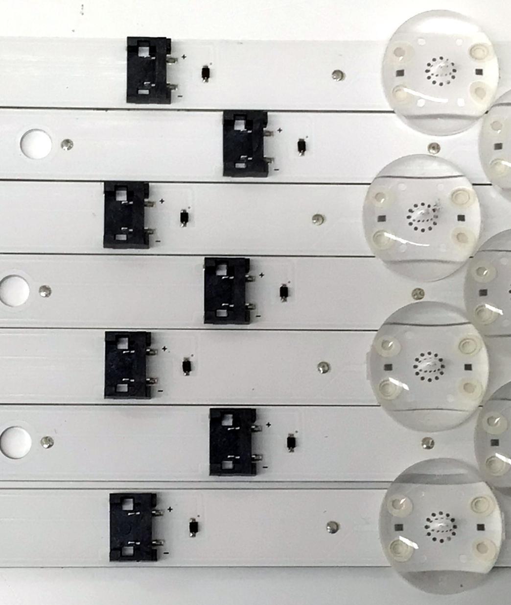 KIT DE LED'S PARA TV LG ((7 PIEZAS)) / NUMERO DE PARTE EAV65059201 / SSC_Y23 SLIM TRIDENT_55UR80/75_HKC_A_S / SSC_Y23 SLIM TRIDENT_55UR80/75_HKC_A_REV00_221122 / PANEL NC550TQG / DISPLAY PT550GT07-1 VER.1.0 / MODELO 55UR8750PSA / 55UR8750PSA.BWMSLJM - Imagen 4