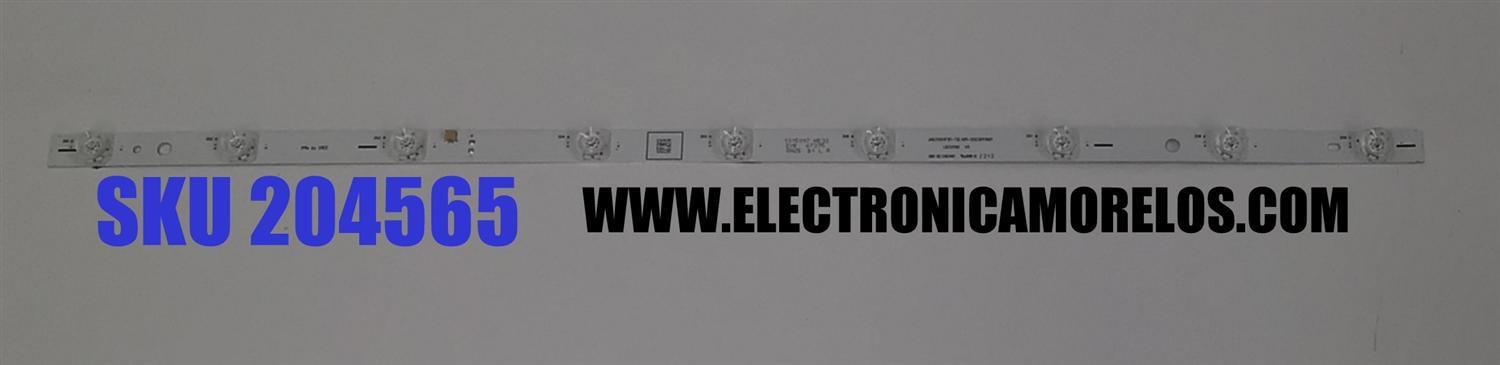 LED ORIGINAL PARA TV HISENSE 1 PIEZA / NUMERO DE PARTE LB3209X V0 / LB3209X / JHD315H1F61-TXL4B1-2023051801 / JHD315H1F61-TXL4B1 / 2023051801 / 1315097 / HBH-H2 / E493461 / PANEL JHD315H1F71-TXL4B1 / MODELO 32A4KV / 32A45K / 32A4K
