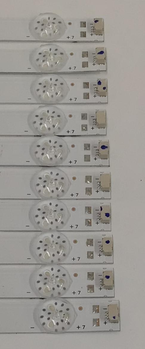 KIT LEDS PARA TV PHILIPS ORIGINAL 10 PIEZAS / NUMERO DE PARTE 65HR332M07N01 / 65HR332M07N01 V0 / 65D6100 / 4L-ZX065T-HR015X / PANEL LVU650CSDX E0365 / DISPLAY ST6451D06-03 VER.2.1 / MODELO 65PUL7973/F7 - Imagen 2