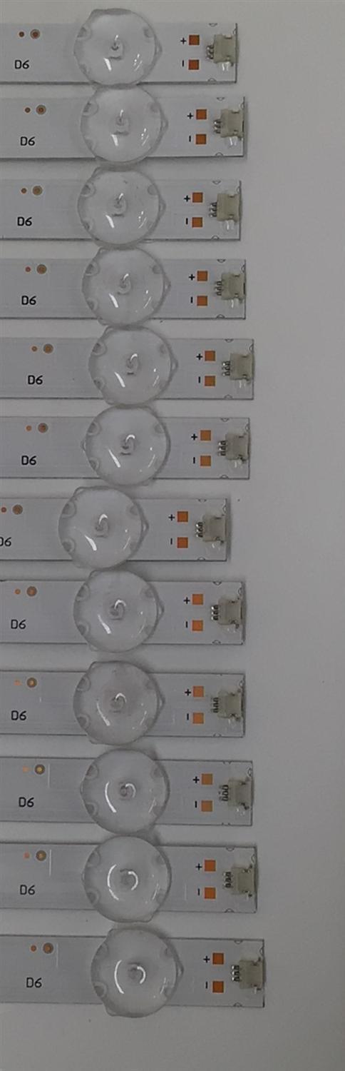 KIT DE LEDS ORIGINAL PARA TV VIZIO 12 PIEZAS / NUMERO DE PARTE 261501016370 / 40-M65Q6-30300D35-12X6-615.5X12-20220314 / 70401-01635BX / SVB650AQ9Y / DISPLAY HV650QUB-F70 / MODELO M65Q6M-K04 LBSFL5LY / M65Q6-L4 LBSFR7GZ - Imagen 4