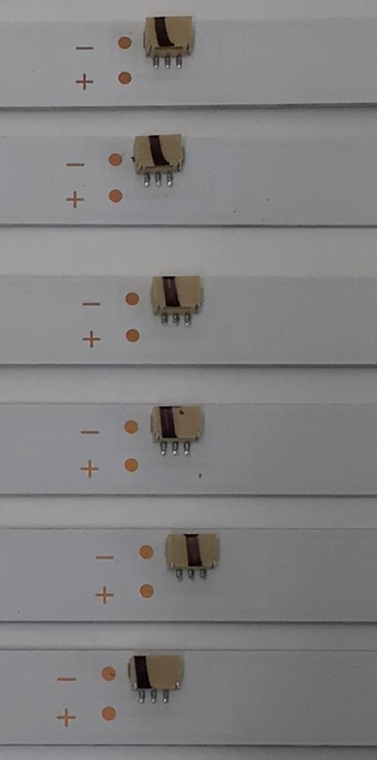 KIT DE LEDS ORIGINAL PARA TV SHARP / ONN / 14 PIEZAS / NUMERO DE PARTE 4708-K75DJ1-A1113N11 / K750WDJ1 A1 / XRJ1060 / SLC04708RA0 / 111407-75-J11041 / RF-231206-3225F432 / PANEL K750WDJ10HE / K750WDJ1 / DISPLAY ST7461D03-2 VER.2.3 / MODELO 4T-C75EL8UR  - Imagen 2