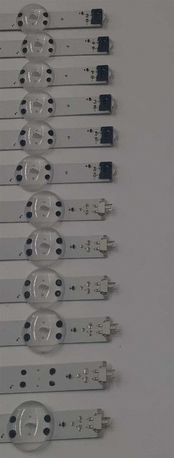 KIT DE LEDS PARA TV LG ORIGINAL 12 PIEZAS / NUMERO DE PARTE EAV64993801 / EAV64993901 / LGIT_TRIDENT_82UM75_A_L / LGIT_TRIDENT_82UM75_B_L / LGIT_82UM75_R2_190626_A / LGIT_82UM75_R2_190626_B / 82UM75_REV01 / PANEL HC820DQF / MODELOS 82UN8570 / 82UM8070 - Imagen 2