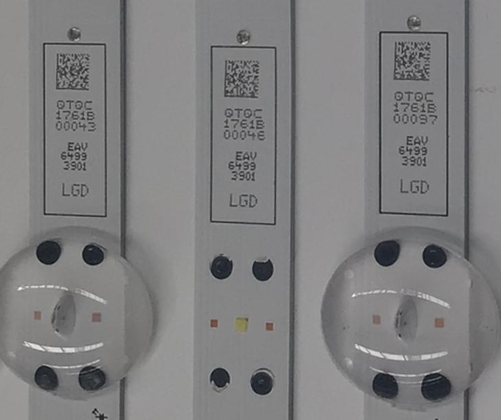 KIT DE LEDS PARA TV LG ORIGINAL 12 PIEZAS / NUMERO DE PARTE EAV64993801 / EAV64993901 / LGIT_TRIDENT_82UM75_A_L / LGIT_TRIDENT_82UM75_B_L / LGIT_82UM75_R2_190626_A / LGIT_82UM75_R2_190626_B / 82UM75_REV01 / PANEL HC820DQF / MODELOS 82UN8570 / 82UM8070 - Imagen 4