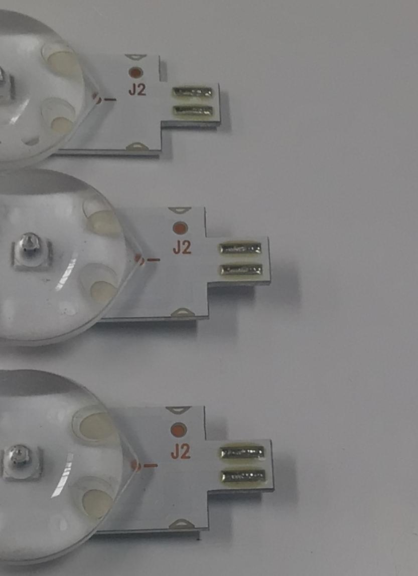 KIT DE LEDS ORIGINAL PARA TV JVC / VIZIO / 3 PIEZAS / NUMERO DE PARTE 30350010003D / LED50D10A-ZC62AG-03D / 231025AC10 / 50000M92S / MODELOS LT-50MCS780 / LT-50KB608 / V4K50M-0810 / V4K50M-0810 LMC1T8MA - Imagen 3