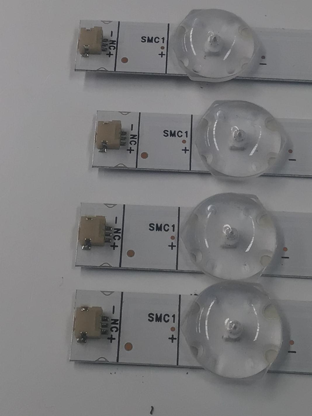 KIT DE LEDS PARA TV VIZIO ORIGINAL 4 PIEZAS / NUMERO DE PARTE GC55D12-ZC42AG-04D / 303GC550099D / B005P00102256A / HX550M14 / 230620DC02 / 2300021394 / E519757 / 70401-01678 / PANEL BOEI550WQ1 / MODELO M55Q6-L4 / M55Q6-L4 LBSFN8GZ - Imagen 2