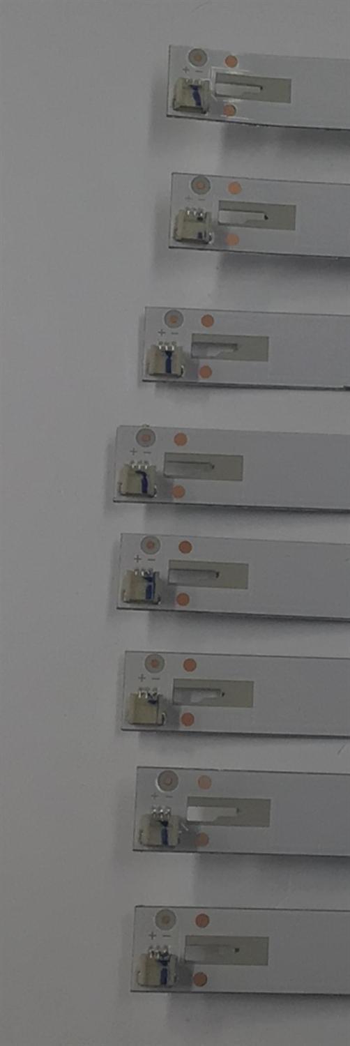 KIT DE LEDS PARA TV PHILIPS ORIGINAL 8 PIEZAS / NUMERO DE PARTE 4708-K550WD-A2113N01 / K550WDC1 A2 / K55WDC1 / 471R1P62 / 197022 / X-C74-K5-VF 16 0B / MODELO 55PUF6092 - Imagen 5