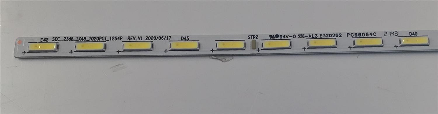 LED PARA MONITOR SAMSUNG ORIGINAL 1 PIEZA / NUMERO DE PARTE 51992A / SEC_23D8_1X48_7020PCT_12S4P / SEC_23D8_1X48_7020PCT_12S4P REV.V1 / PC66064C / PANEL CY-MT238BNCV3H / DISPLAY PN238CS01-1 VER.2.P / MODELO F24T350FHN / F24T350FHN XB05 - Imagen 3
