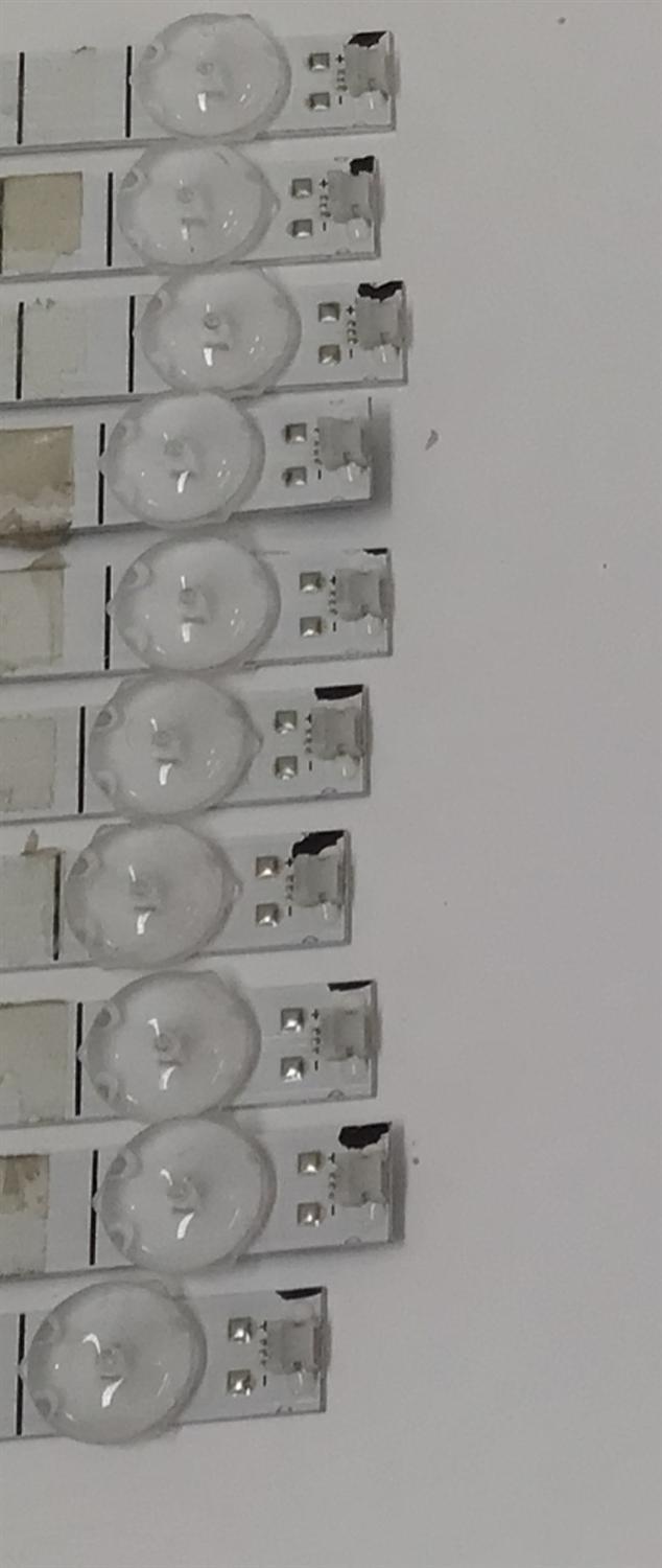 KIT DE LEDS PARA TV SONY ORIGINAL 10 PIEZAS / NUMERO DE PARTE 261501016716 / 40-55SN-OD24.8-SMC-10X6-573X12-221216-2.5 / 70401-01723 / LS55PAC / SVB550FH2 / P5L3P30E / 230413  / PANEL BOEI550WQ1 / DISPLAY HV550QUB-F1L / MODELO KD-55X77CL / KD55X77CL - Imagen 4