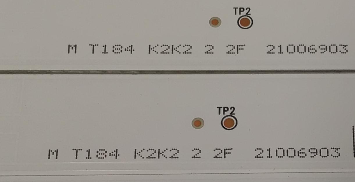 KIT DE LEDS PARA TV KONKA ORIGINAL 9 PIEZAS / NUMERO DE PARTE UDL55ME662ANTS / 35023082 / BK BLK LJ2 / 21006903 / MODELO LED55K7200 / LED55K5500 - Imagen 2