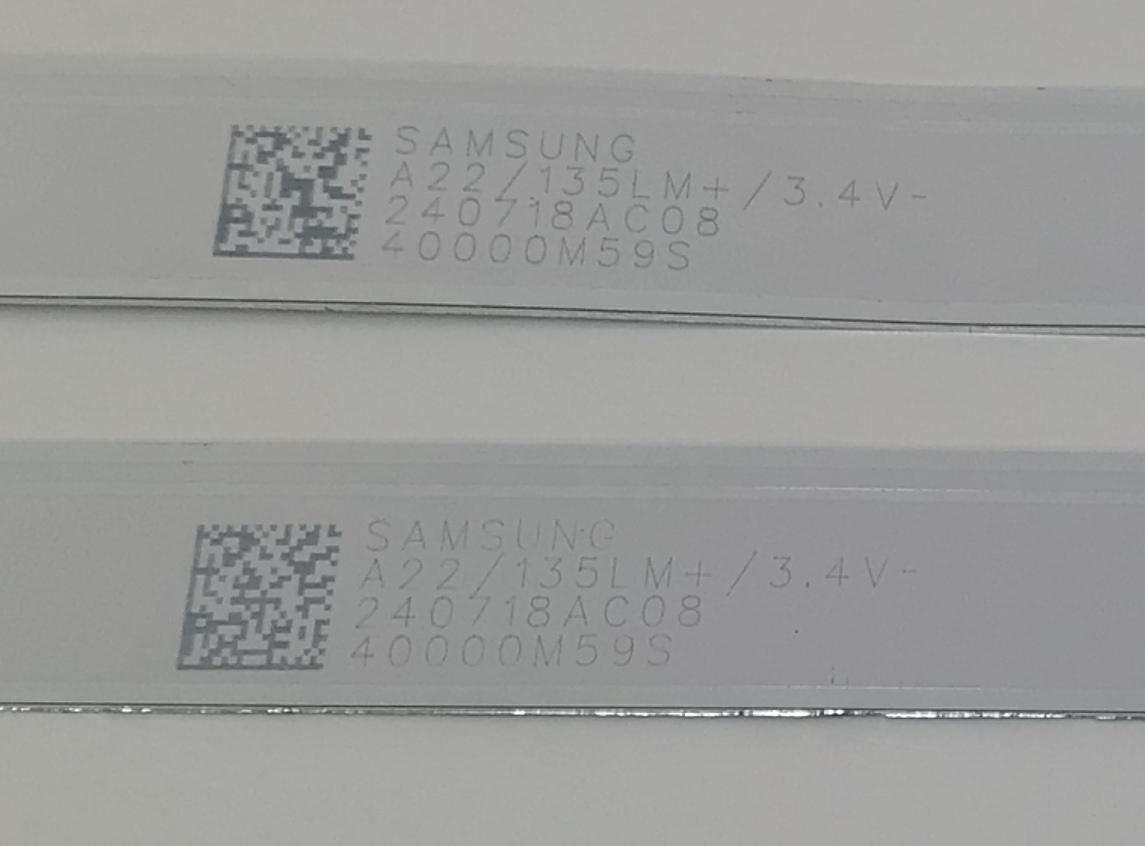KIT DE LEDS ORIGINAL PARA TV ONN 2 PIEZAS / NUMERO DE PARTE 30340008008DS / LED40D08-ZC62AG-14DSEZ / A22/135LM/3.4V/ 240718AC08 / 40000M59S / PANEL HV400FHB-F11 / V400HJ9-PE1 (C4) / MODELO 100058007 40" / DAW40FR - Imagen 2
