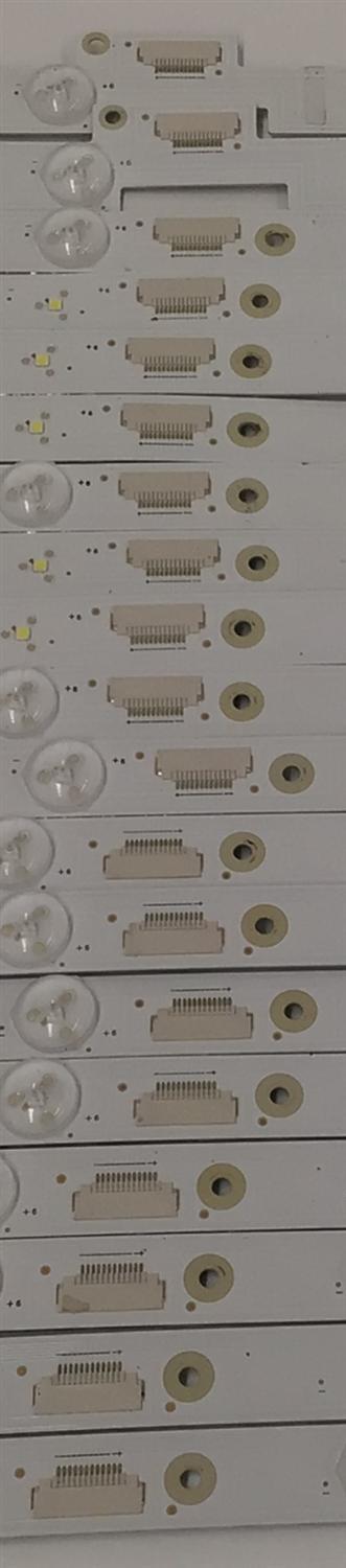 KIT DE LEDS PARA TV TCL ORIGINAL / INCOMPLTO SOLO 19 PIEZAS / NUMERO DE PARTE 75HR330M11 / 75HR330M11A3 V1 / 75HR330M11B3 V1 / 75HR330M11C3 V0 / 75C11G / PANEL LVU750NDJC / MODELO 75Q750G / KIT CONSTA ORIGINALMENTE DE 20 PIEZAS - Imagen 3