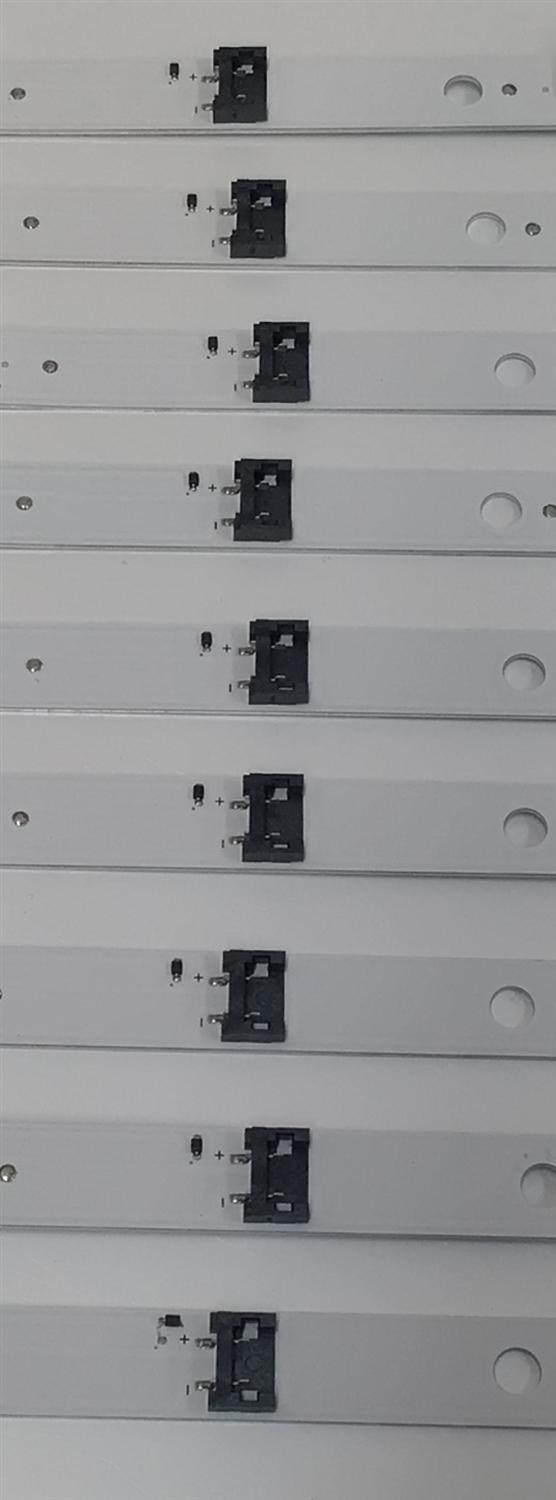 KIT DE LEDS ORIGINAL PARA TV LG 9 PIEZAS / NUMERO DE PARTE EAV65057501 / SSC_Y23_SLIM TRIDENT_75UR80_CSOT_S / SSC_Y23_SLIM TRIDENT_75UR80_CSOT_0.6PI_REV00_221026 / 28X1C / CS0T 750G4_D / PANEL NC750TQG-VCKHG / MODELO 75UT700PUA / 75UT7550AUA.BUSDLKR - Imagen 4