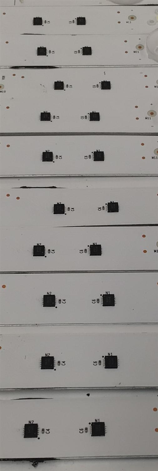 KIT DE LEDS PARA TV HISENSE ORIGINAL / INCOMPLETO SOLO 19 PIEZAS / NUMERO DE PARTE JL.D7501M330 / JL.D7501M330-003AL-M_V02 / JL.D7501M330-003AR-M_V02 / PANEL HD750H3U71-T0L8K1 / DISPLAY HV750QUB-F92 / MODELO 75U7K / KIT CONSTA ORIGINALMENTE DE 20 PIEZAS - Imagen 7