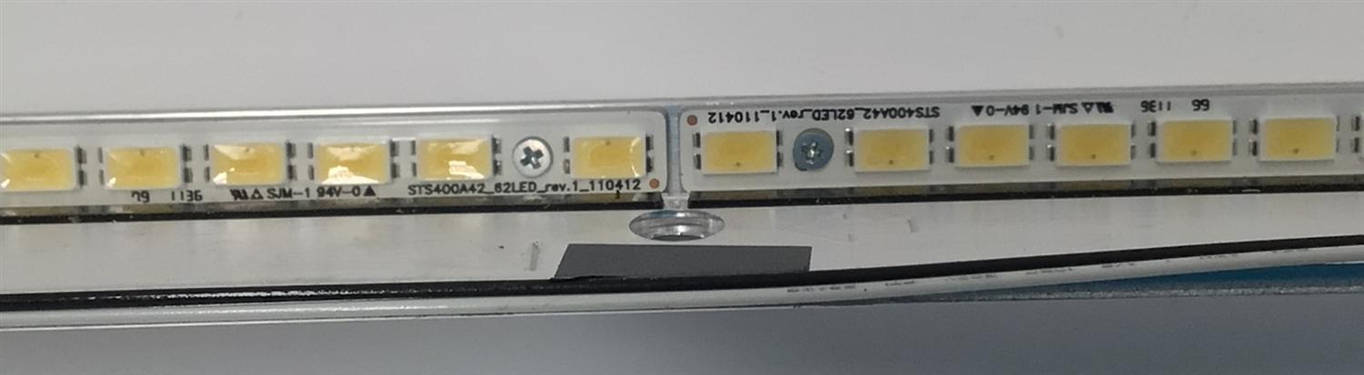 LED PARA TV SONY ORIGINAL 1 PIEZA / NUMERO DE PARTE STS400A42 / STS400A42_62LED_REV.1_110412 / LJ64-02826A / 40.0D.DOWN / PANEL LTY400HM08 / MODELO KDL-40EX520 / KDL-40EX525 - Imagen 3