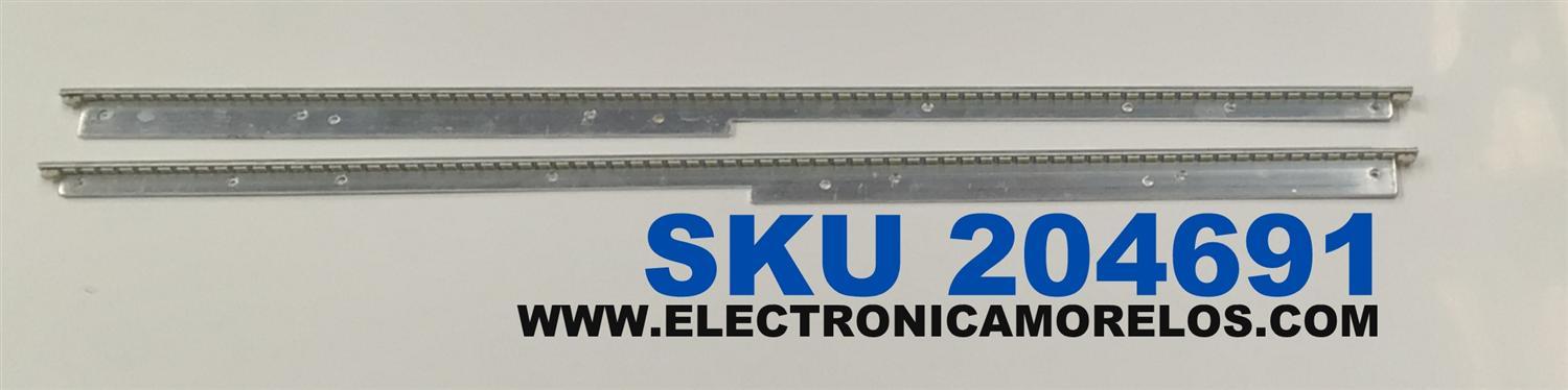 KIT DE LEDS PARA TV WESTINGHOUSE ORIGINAL 2 PIEZAS / NUMERO DE PARTE TC460F109 / TC460F109-R124-A0606 / PANEL TC460F109-A1 / MODELO EW46T4LZ