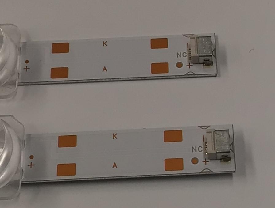 KIT DE LEDS PARA TV VIZIO ORIGINAL 2 PIEZAS / NUMERO DE PARTE 303GJ500054 / GJ-50VB32-0D35-2X16-20220819 / B005P00103874B / 210BZ16D0B33WBLC0Z / 23252 / 347800 / D01-715030B5 / MODELO V505-J09 / V505-J09 LTC6E8VZ /  V505-J01 / V505-J01 LTC6E8VZ - Imagen 3