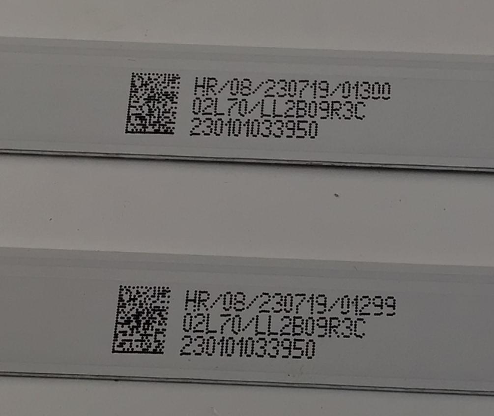 KIT DE LEDS PARA TV VIZIO ORIGINAL 2 PIEZAS / NUMERO DE PARTE 32HR332M06N02 / 32HR332M06N02 V1 / 32S1 / HR/08/230719 / 02L70/LL2B09R3C / 230101033950 / PANEL HK315WLEDM-JH2MH / DISPLAY PT320CT01-1 VER.1.3 / MODELO D32FM-K07 / VFD32M-0807 - Imagen 3