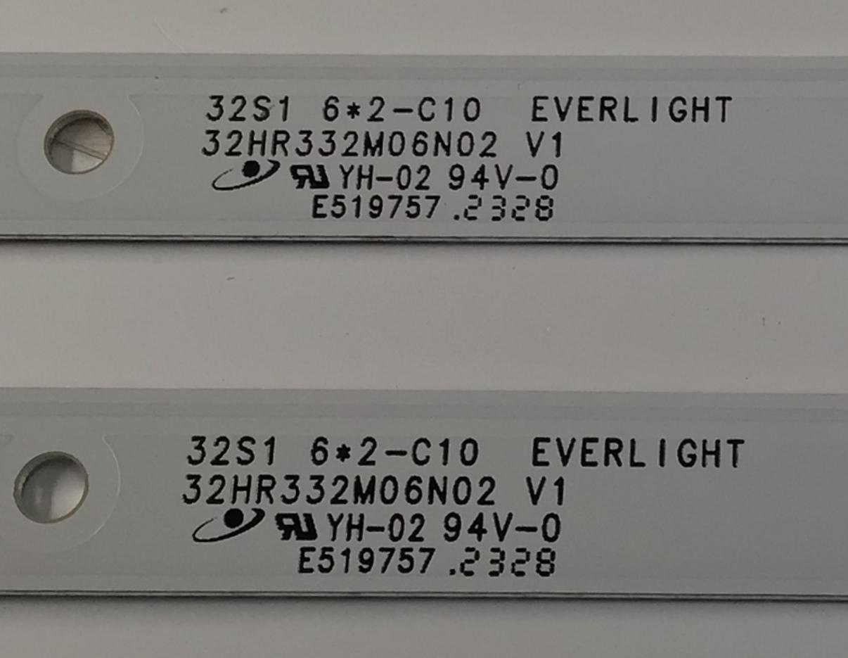 KIT DE LEDS PARA TV VIZIO ORIGINAL 2 PIEZAS / NUMERO DE PARTE 32HR332M06N02 / 32HR332M06N02 V1 / 32S1 / HR/08/230719 / 02L70/LL2B09R3C / 230101033950 / PANEL HK315WLEDM-JH2MH / DISPLAY PT320CT01-1 VER.1.3 / MODELO D32FM-K07 / VFD32M-0807 - Imagen 4