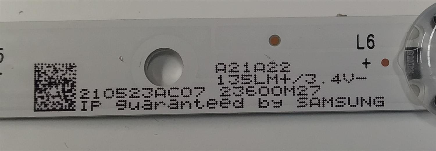 LED PARA TV INSIGNIA ORIGINAL 1 PIEZA / NUMERO DE PARTE 30323606007 / LED236D06-ZC52AG-03 / 210523AC07 / A21A22 / 23600M27 / MODELO NS-24DF310NA21 - Imagen 3
