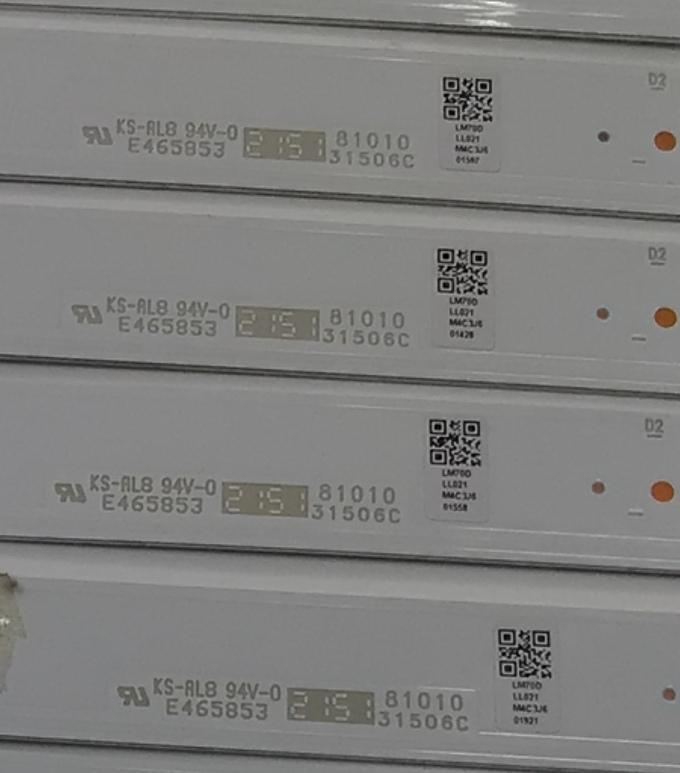 KIT DE LEDS PARA TV VIZIO ORIGINAL 16 PIEZAS / NUMERO DE PARTE LB7000V / LB7000V V1_03 / LB7000V V0_04 / 81010 / 31507B/31506C / LM70D / MAC3J6/MA83J6 / LR021/LL021 / MODELO M70Q6M-K03  - Imagen 2