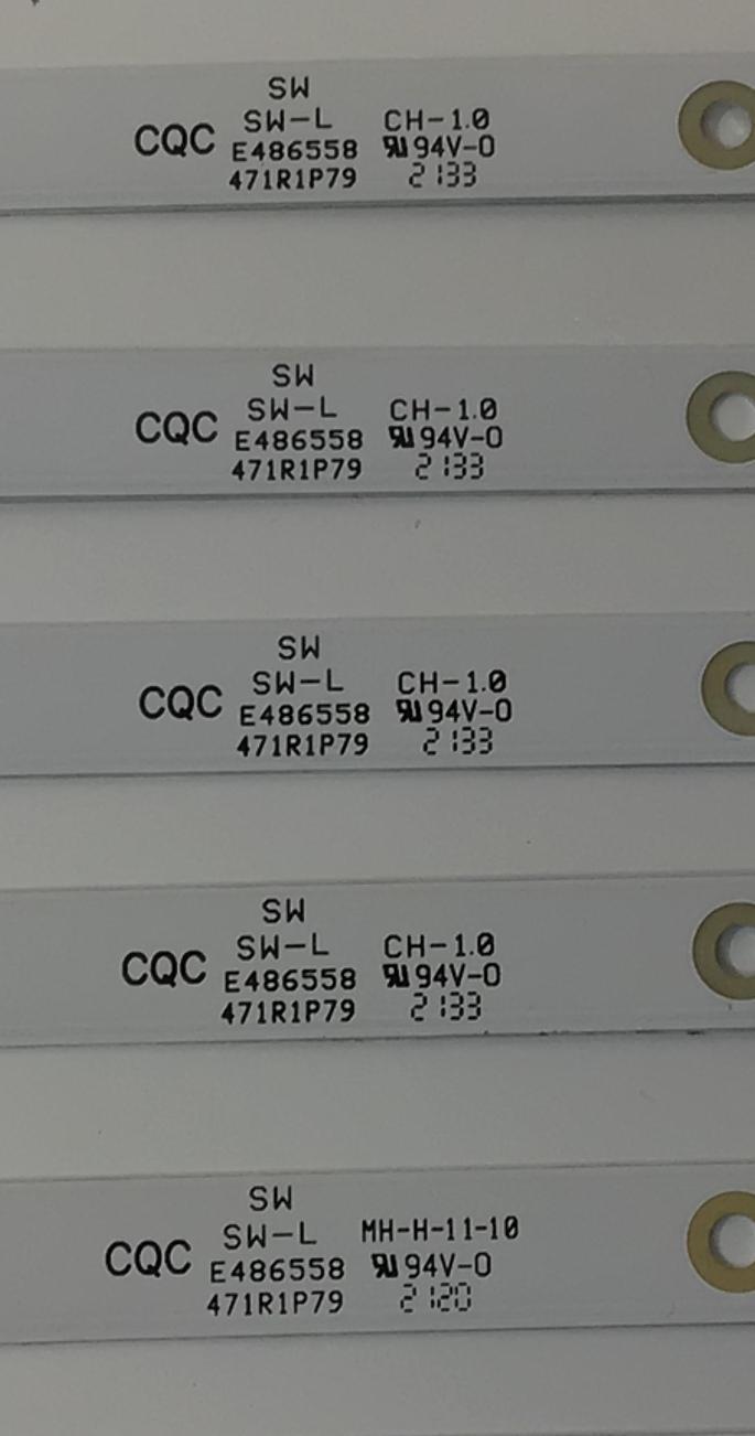 KIT DE LEDS PARA TV SHARP ORIGINAL 10 PIEZAS / NUMERO DE PARTE 4708-K65WDF / 4708-K65WDF-A4113N31 / 4708-K65WDF-A4113N21 / K650WDF A4 / 471R1P79 /YD-220226-3210B833 / 116X10-650F4011 / MH-H-11-10 / PANEL K650WDF / DISPLAY JR645R3HA3L / MODELO 4T-C65DL7UR - Imagen 4