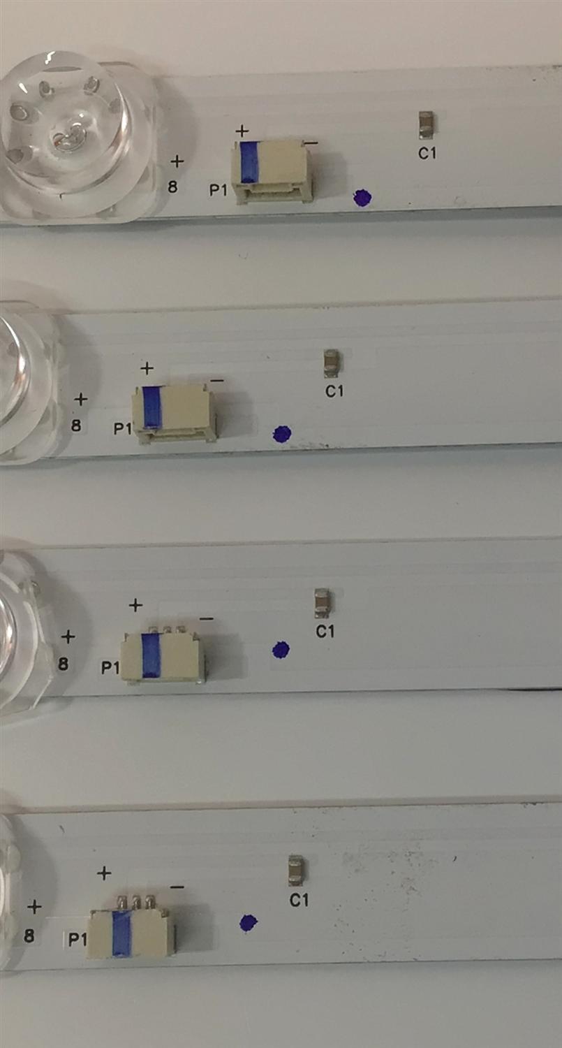 KIT DE LEDS PARA TV TCL ORIGINAL 4 PIEZAS / NUMERO DE PARTE 65HR330M12A2 / 65HR330M12A2 V3 / 65S12 / 02V9F/LK/B1OU1C / 02V9F/LK/B10U1C / B0101-001002 / PANEL LVU650NDEL / DISPLAY ST6451D06-3 VER.2.1 / MODELO 65S470G - Imagen 4