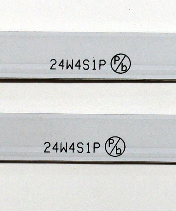 KIT DE LEDS ORIGINAL PARA TV PHILIPS 2 PIEZAS / NUMERO DE PARTE UDULEDREF005 / UDULEDREF005 REV.B / RF-EN240001SR30-0401 A2 / 24W4S1P / PANEL UCAL0XT-E076 / DISPLAY V236BJ1-P01 REV.CB / MODELO 24PFL4764/F7 - Imagen 4