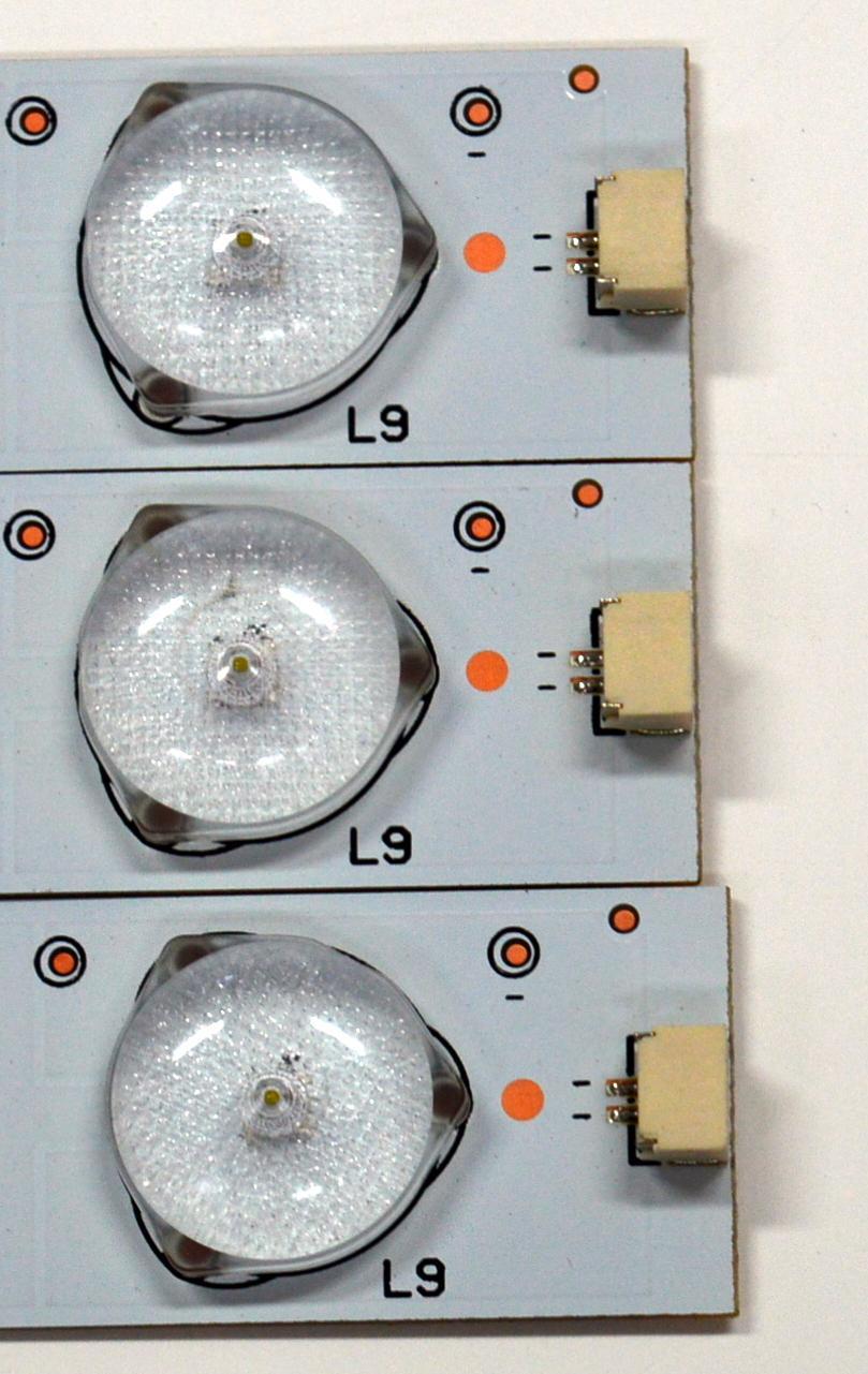 KIT DE LEDS ORIGINAL PARA TV SHARP 3 PIEZAS / NUMERO DE PARTE 4C-LBT3209-YH1 / TCL 32-1-9 / TCL 32-1-9-V3 / 006-P2K1713B / GB5XBV / PANEL LVW320NDAL / MODELO LC-32LE450U - Imagen 2