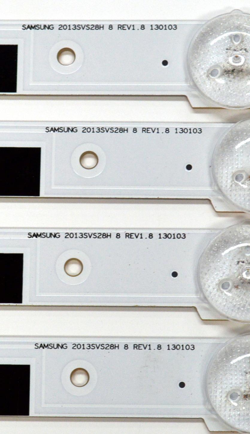 KIT DE LEDS ORIGINAL PARA TV SAMSUNG 4 PIEZAS / NUMERO DE PARTE BN96-25298A / SAMSUNG 2013SVS28H 8 REV1.8 130103 / 25298A / 2013SVS28H 8 REV1.8 / 001S7B / CEM-3-D / MODELO UE28F4000AS / HG28EB670 / UE28F4000 / UE28F4000AW / HG28EB460BW - Imagen 2