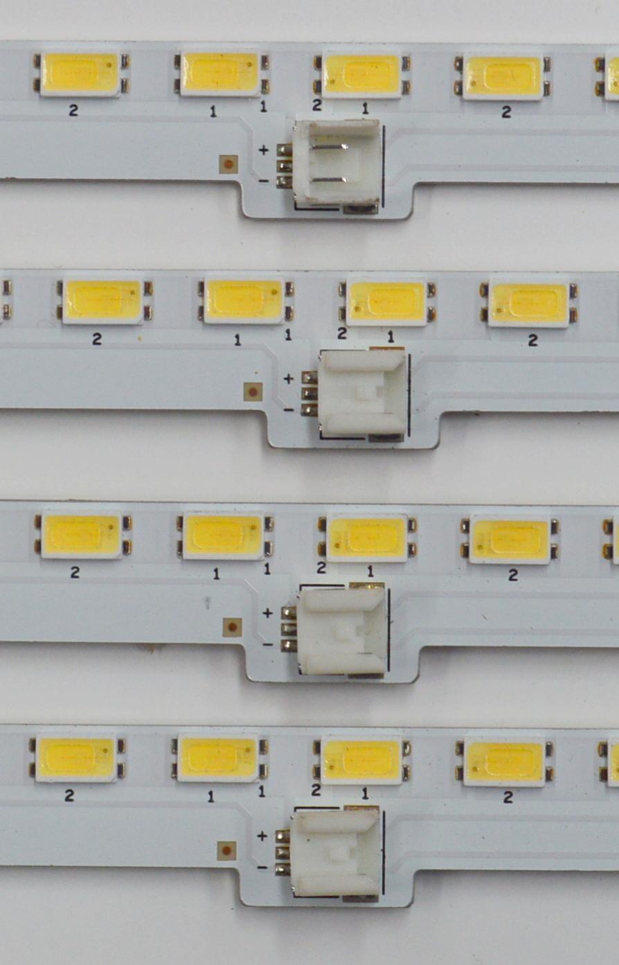 KIT DE LEDS ORIGINAL PARA TV SHARP 4 PIEZAS / NUMERO DE PARTE 2013SSP60 / SAMSUNG 2013SSP60 5630 76 REV1.0 / B0754212K313 / B075 / 4212 / K313 / PANEL JE600D3HD6AZ / MODELO LC-60LE857U - Imagen 2