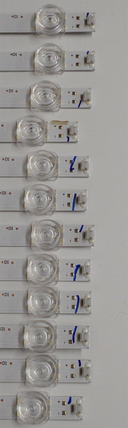 KIT DE LEDS ORIGINAL PARA TV SONY 12 PIEZAS / NUMERO DE PARTE 261501016755 / 40-65SN-OD24-SMC-12X6-631X12-221213-2.3 / 70401-01721 / LS65PAC / SVB650AT5 / S0L3N30B / 230707 04D / PANEL BOEI650WQ1 / DISPLAY HV650QUB-F9L / MODELO KD-65X77CL / XR-65X90CL - Imagen 2