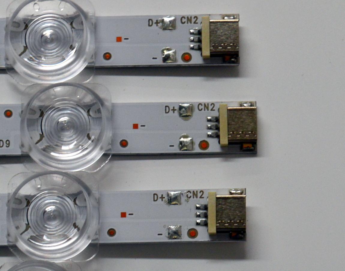 KIT DE LEDS ORIGINAL PARA TV VIZIO 6 PIEZAS / NUMERO DE PARTE LBM700M0901 / LBM700M0901-BC-3(HF)(0)(L)(HR) / LBM700M0901-BD-3(HF)(0)(L)(HR) / 210BZ09DLB33NBT00E / 210BZ09DRB33NBT00E / PANEL TPT700WR-U2T01.D / DISPLAY CV700U2-T01 REV:04 /MODELO V4K70M-0801 - Imagen 2