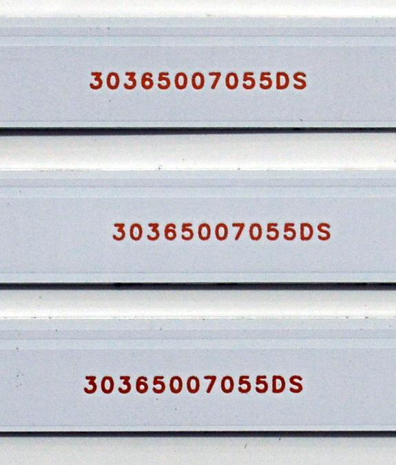KIT DE LEDS ORIGINAL PARA TV VIZIO 8 PIEZAS / NUMERO DE PARTE 30365007055DS / LED65D07-ZC62AG-12DSEZF / 240909AF02 / 65000M97SH / 7S1P / PANEL V650DJB-Q02 (D2) / DISPLAY JR645R3HA3L / MODELO V4K65M-0810 / V4K65M-0810 LMC1VHA - Imagen 5