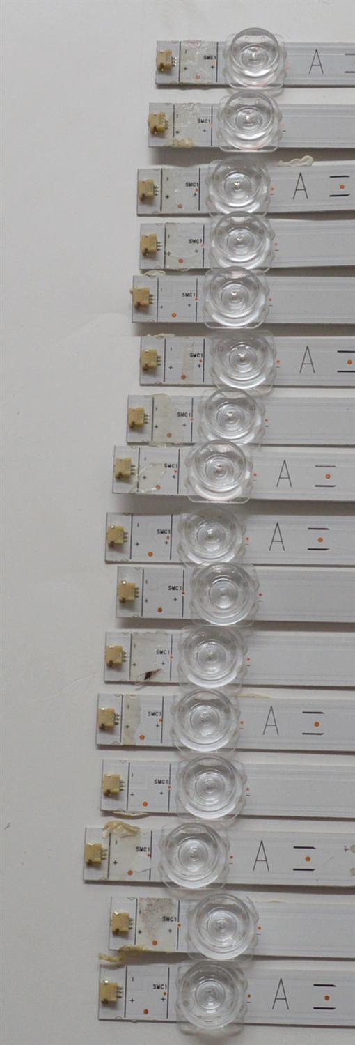 KIT DE LEDS ORIGINAL PARA TV VIZIO 16 PIEZAS / NUMERO DE PARTE HFSX75D08A / HFSX75D08B / HFSX75D08A-ZC42AG-26CD / HFSX75D08B-ZC42AG-26CD / 303HX750050CD / 303HX750049CD / 2300022985 / 240619BB04 / PANEL BOEI750WQ1 / DISPLAY HV750QUB-F92 / MODELO M75Q6X-L4 - Imagen 4
