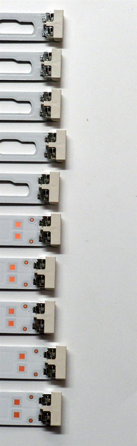 KIT DE LEDS ORIGINAL PARA TV SAMSUNG 15 PIEZAS / NUMERO DE PARTE BN96-58299A / BN96-58297A / BN96-58298A / 85MR00 / 85LR00 / 85RR00 / PANEL CY-BD085HGAV2H / DISPLAY T850QVN04.1 / MODELOS UN85DU7100FXZC / UN85DU7200BXZA / UN85DU7200DXZA / UN85DU7200FXZA  - Imagen 8