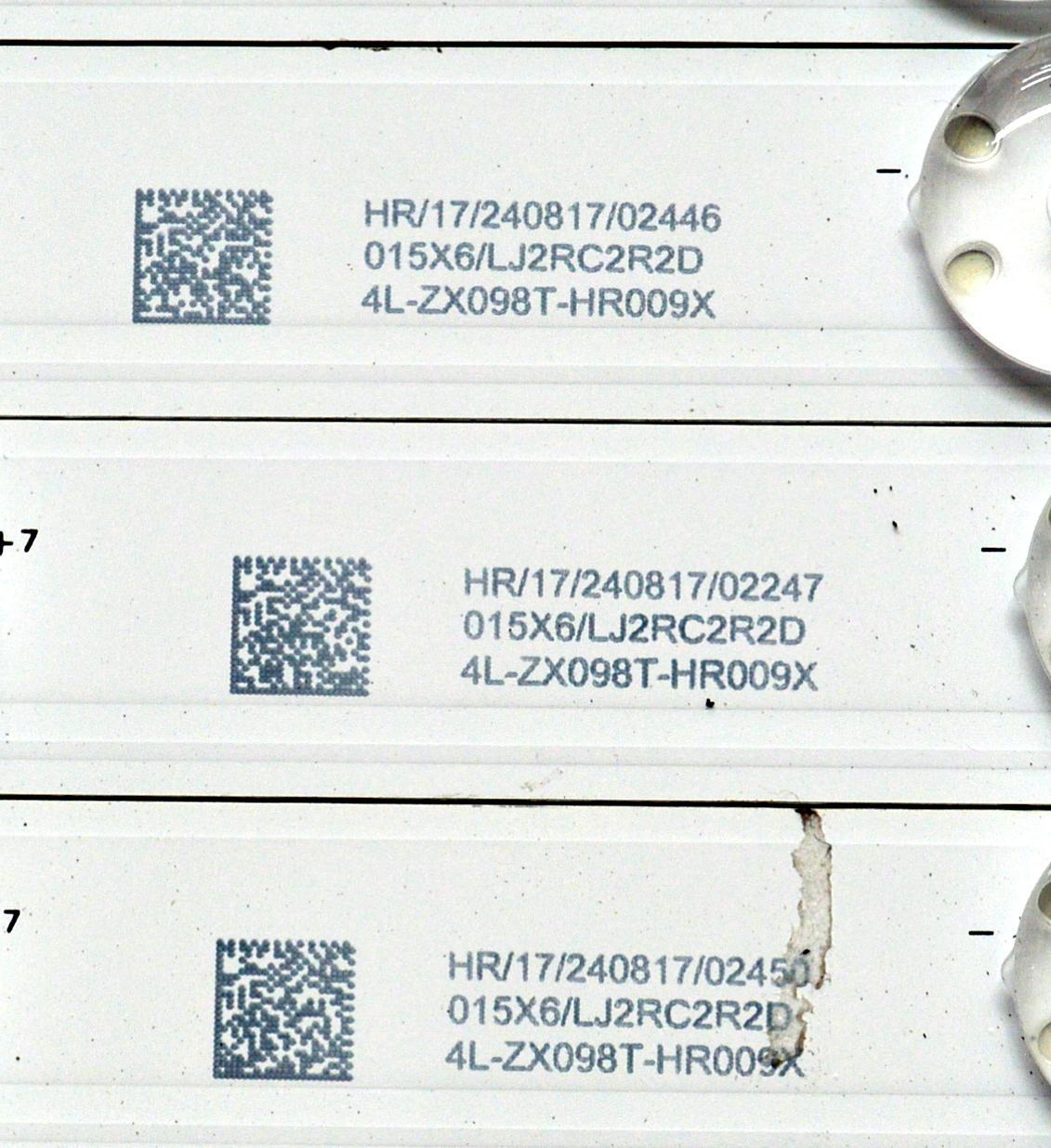 KIT DE LEDS ORIGINAL PARA TV LG 24 PIEZAS / NUMERO DE PARTE 98HR330M16A8 V1 / 98HR330M16B8 V1 / 98D8100S / 98D8100S 16 / 12 A-D09 / HR/17/240817 / 015X6/LJ2RC2R2D / 4L-ZX098T / PANEL LVU980C0DAN / DISPLAY ST9751D01-4 VER.2.2 / MODELO 98UT9000PUA.CUSCKH - Imagen 4
