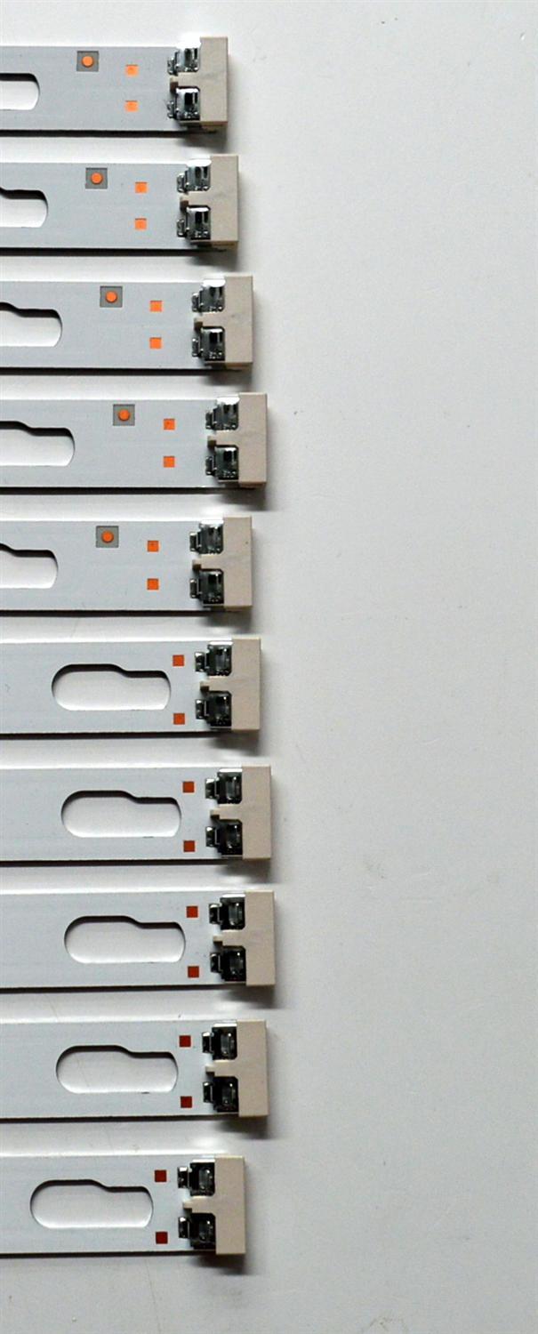 KIT DE LEDS ORIGINAL PARA TV SAMSUNG 15 PIEZAS / NUMERO DE PARTE BN96-58299A / BN96-58298A / BN96-58297A / DU7K_SVC850A22_R / DU7K_SVC850A22_L / DU7K_SVC850A22_R 58299A / 58298A / 58297A / PANEL CY-BD085HGAV2H / DISPLAY T850QVN04.1 / MODELO UN85DU7200DXZA - Imagen 7