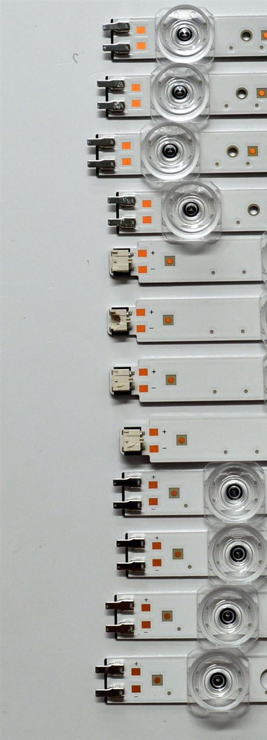 KIT DE LEDS ORIGINAL PARA TV SAMSUNG 12 PIEZAS / NUMERO DE PARTE BN96-58296A / BN96-58295A / BN96-58294A / L1_DU7K_G5_CFM_M7(1) / LM41-011574 / LM41-01156A / LM41-01155A / PANEL CY-BD075HGHV2H / DISPLAY ST7461D03-4 V2.1 / MODELO UN75DU7200BXZA - Imagen 2