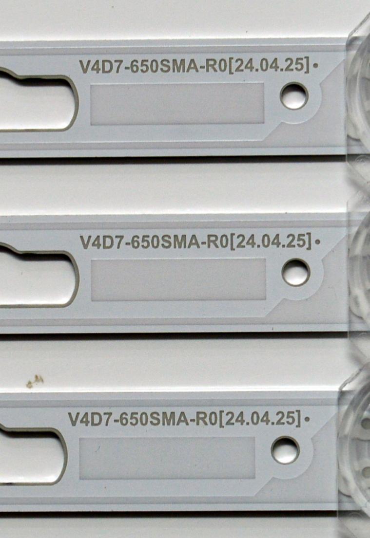 KIT DE LEDS ORIGINAL PARA TV SAMSUNG 6 PIEZAS / NUMERO DE PARTE BN96-58291A / BN96-68289A / V4D7-650SMA-R0 / V4D7-650SMB-R0 / 58291A / 68289A / PANEL CY-BD065HGSV4H / DISPLAY JR645R3HD1K / MODELO UN65DU6900FXZA / UN65DU6900FXZA UF06 - Imagen 5