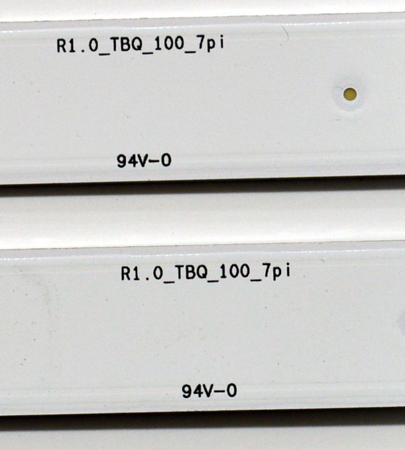 KIT DE LEDS ORIGINAL PARA TV SAMSUNG 8 PIEZAS / NUMERO DE PARTE  BN96-50458A / BN96-50459A / LM41-00874A / 910A / LM41-00873A / 909A / L1_TU7K / E8_CFM_R5(1) / 50458A / 50459A / PANEL CY-BT058HGCV6H / DISPLAY PT580GT03-1 VER.1.0 / MODELO UN58TU690TFXZA - Imagen 7